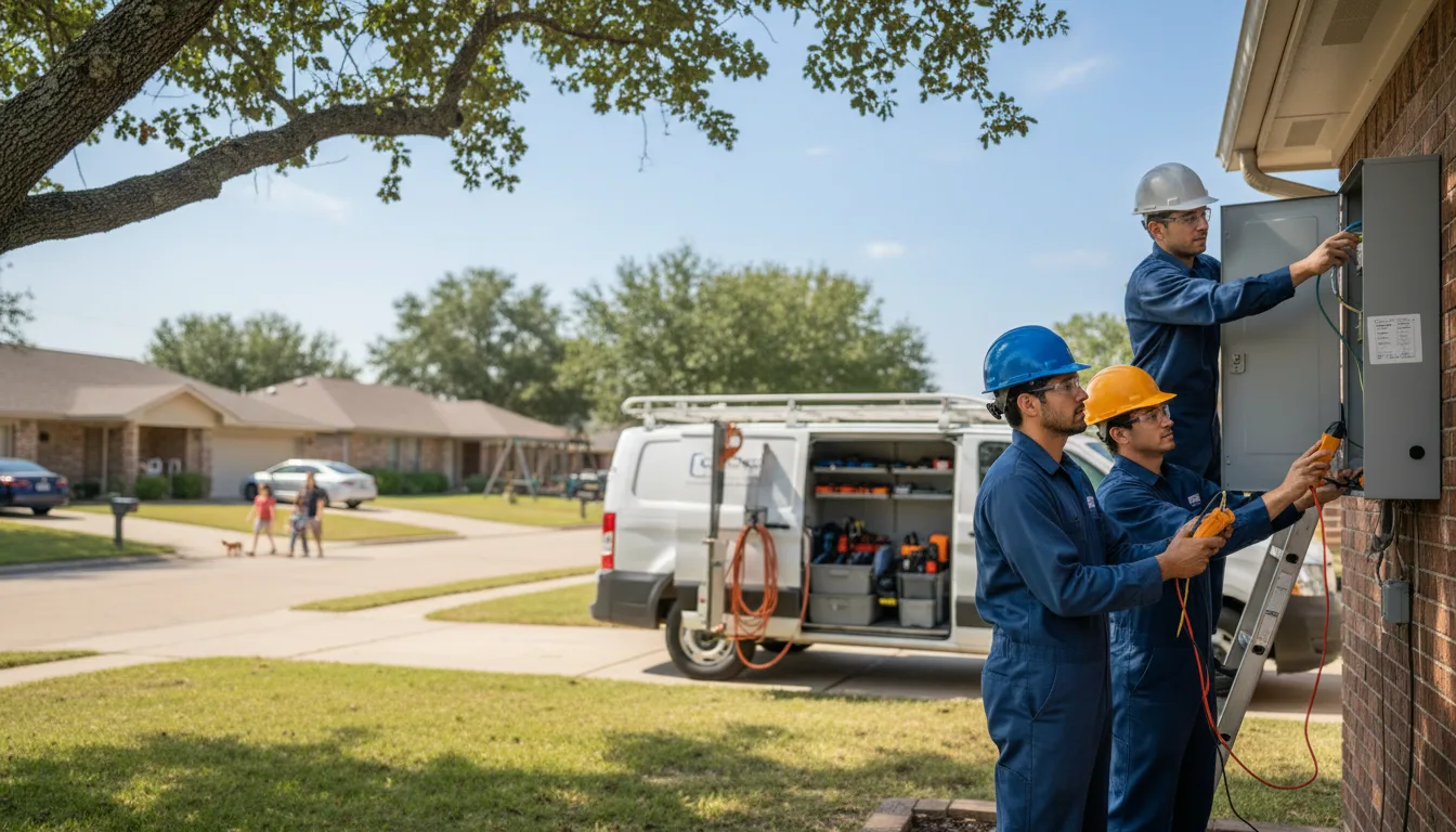 Certified electrician providing emergency electrical services in Townville, PA